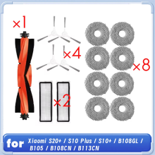 15 Pcs for S20+ / S10 Plus /S10+/ B108GL B105 B108CN/B113CN Sweeping Robot Cleaner Parts Replacement