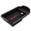 Accessories Plastic Interior Armrest Storage Box Organizer Case Container Tray for 2016 2017 2018 Black+Red 7