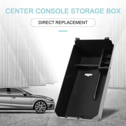 Centre Console Organizer Tray for W205 C Class W253 GLC 2015-2020, Armrest Storage Box 2