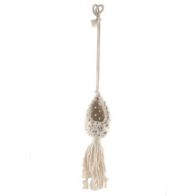 Boho Macrame Air Plant Hanger Tillandsia Hanging Basket Rope Holder Flower Home Decor (10CM)