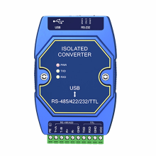 USB to RS485 RS422 RS232 TTL Industrial Converter CDSENET E810-U15C CH340 Power Signal Isolation Type-C 3.5V/5V
