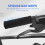1 Pair for Bike Bicycle Handle Handlebar Soft Bar Grips Black 6