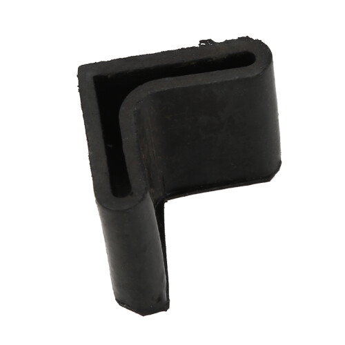Rubber L Shaped Angle Iron Foot Pads Covers 10 Pcs Black 2