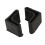 Rubber L Shaped Angle Iron Foot Pads Covers 10 Pcs Black 6