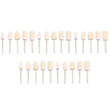 25pcs Felt Polishing Buffing Pad Head Set Rotary Tools for Accessories