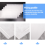 5Pcs Electrostatic Filter Cotton Filtering Net For Vacuum Cleaner Parts 6