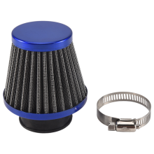 38Mm Air Filter Intake Induction Kit Universal for Off-Road ATV Quad Dirt Pit Bike Mushroom Head Cleaner Blue