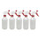 500Mlx5 Packs Plastic Trigger Bottles 16 Oz Foaming Cleaning Commercial Sprayers 8
