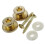 2pcs Golden Strap Button w/ Mounting Screw for Guitar Mandolin 2