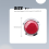 4 Pcs Auto Car Plastic Round Reflective Reflector Sticker Red 7