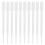 10pcs 3ML Disposable Plastic Eye Dropper Set Transfer Graduated Pipettes 8