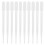 10pcs 3ML Disposable Plastic Eye Dropper Set Transfer Graduated Pipettes 2