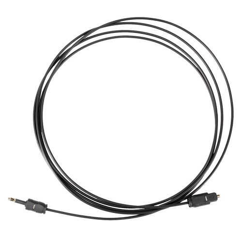 2M Mini 3.5mm Plug Digital Optical Audio Cable SPDIF Fiber Line 1