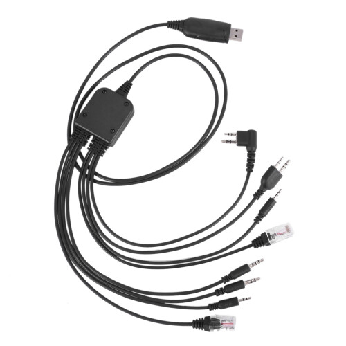 Eight in One USB Programming Cable Compatible for Walkie Talkie Radio 2