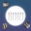 LED Bright Light Lamp Emitting Diode, 70 Piece, DC 3V-6V, 5 mm, White 6