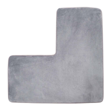 L-Shaped Bath Mat Non-Slip, Soft Bathroom Floor Rug, Washable Carpet for Square Showers,Ideal Corner Shower Spaces A
