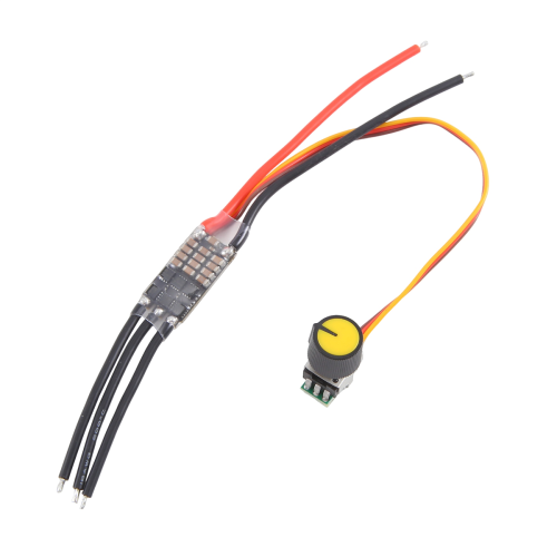 DC 7-26V Three-Phase Brushless Motor Driver Drive Board Speed Controller Regulator with Potentiometer(20A) 2