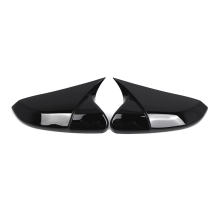 Left+Right Exterior Rear View Mirror Cover for 10Th 2016-2021 OX Horn Side Door Wing