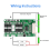 7S 24V15A Same Port Lithium Battery Charging Protection Board Overcurrent/Voltage/Discharge Short Circuit 7