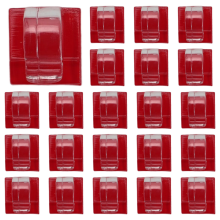 Hooks for Outdoor String Lights Clips 30 Pack Clear Light Hook with Waterproof Adhesive Backing