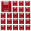 Hooks for Outdoor String Lights Clips 30 Pack Clear Light Hook with Waterproof Adhesive Backing 8