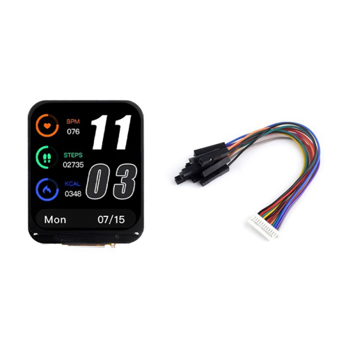 ESP32-S3 1.69inch LCD Display Development Board 240x280 with QST Attitude Gyro Sensor QMI8658C for Python 1