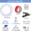 32.8ft Refrigerator Water Line Kit ,1/4inch OD for Fridge Icemaker Reverse Osmosis System Filter 3