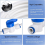32.8ft Refrigerator Water Line Kit ,1/4inch OD for Fridge Icemaker Reverse Osmosis System Filter 5