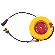 Round Passenger Door Emergency Valve for Bus Body Parts 6100-02219,6100-061569