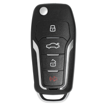 For XKFO01EN Universal Wire Remote Key Fob Flip 4 Button for Style VVDI Tool