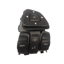 Car Steering Wheel Cruise Control Switch Multifunction Buttons BT4T-9E740-CFW for Edge Explorer 2012 2013 2014 2015
