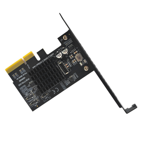 USB3.2 Expansion Card GEN2X2 20Gbps PCIE 4X Adapter TYPE-C Front A-KEY/TYPE-E 2