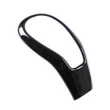 Black Car Gear Shift Head Cover Trim Shifter Knob Frame Sticker Replacement for XC60 S60 S80 V40