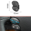 Car Steering Wheel Switch Control Button Trim Cover for W218 Class W211 E 2006-2008 Black 1