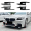 For 5 Series M5 F10 2011-2017 Front Bumper Lip Angle Diffuser Splitter Spoiler Protector Gloss Black 4