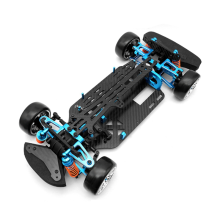 New Aluminum Shaft Drive Carbon Brazed Frame 1/10 4Wd RV Kit for Tt01 Tt01E Car