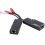 1 Pair Audio Network Cable Extender Twisted Transmitter Interface 2-Way RJ45 to 7
