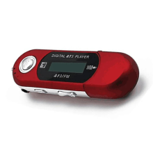 Mini MP3 Player USB 2.0 Small Flash Drive Multilanguage LCD Music with 3.5mm Audio Jack Automatic Shutdown(C)