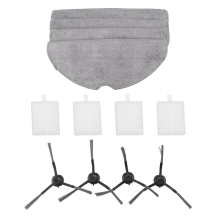 For EVE CC SDJ12RM Replacement Spare Parts Side Brush Filter Mop Cloth