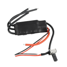 DC 7-24V 200W BLDC 3-Phase Brushless Motor Driver Hallless Drive Board Speed Controller with Potentiometer