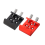 Telescope Finder Scope Base Mount Adapter Flat for Dovetail Slot 1/4 Thread Conversion Accessories Red 4