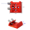 Telescope Finder Scope Base Mount Adapter Flat for Dovetail Slot 1/4 Thread Conversion Accessories Red 7