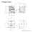 Ethercon Rj45 Chassis Socket,D-N8FDP RJ45 Feed/Pass Panel Mount Jack,D Series Cat5 Vertical Panel-Mount Connector 7