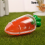 5pcs Transparent Easter Plastic Carrots Candy Box Gift Decorations D 7