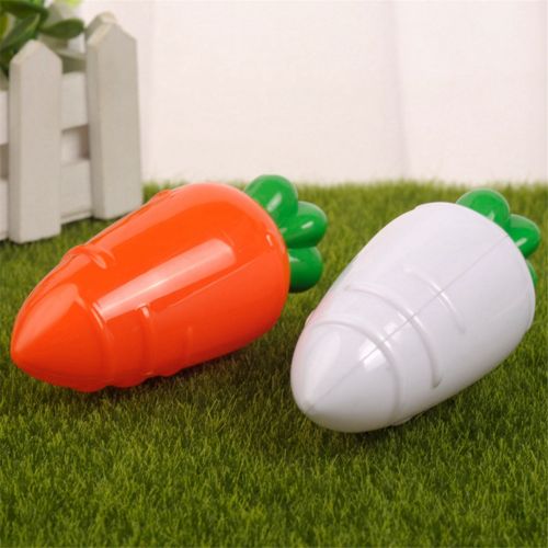 5pcs Transparent Easter Plastic Carrots Candy Box Gift Decorations D 2