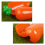 5pcs Transparent Easter Plastic Carrots Candy Box Gift Decorations D 5