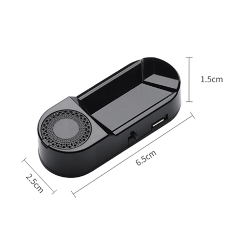 Car Aromatherapy Solar Powered Warning Light Anti-Theft Caution Lamp LED Interior Sensor 1