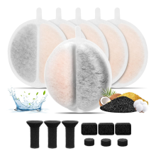6PCS Cat Water Fountain Filters for Lite & Premium 2.5L Pet Drinking Filtration Filter Replace Foams