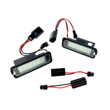 1 Pair License Plate Light LED Lamp for Auto Parts