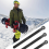 4pcs Snowboard Ankle Ladder Strap with Screws Ski Boot Ice Skate Binding 7